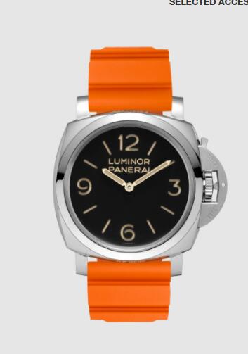 Panerai Luminor 47mm Replica Watch PAM00372 CAOUTCHOUC ORANGE
